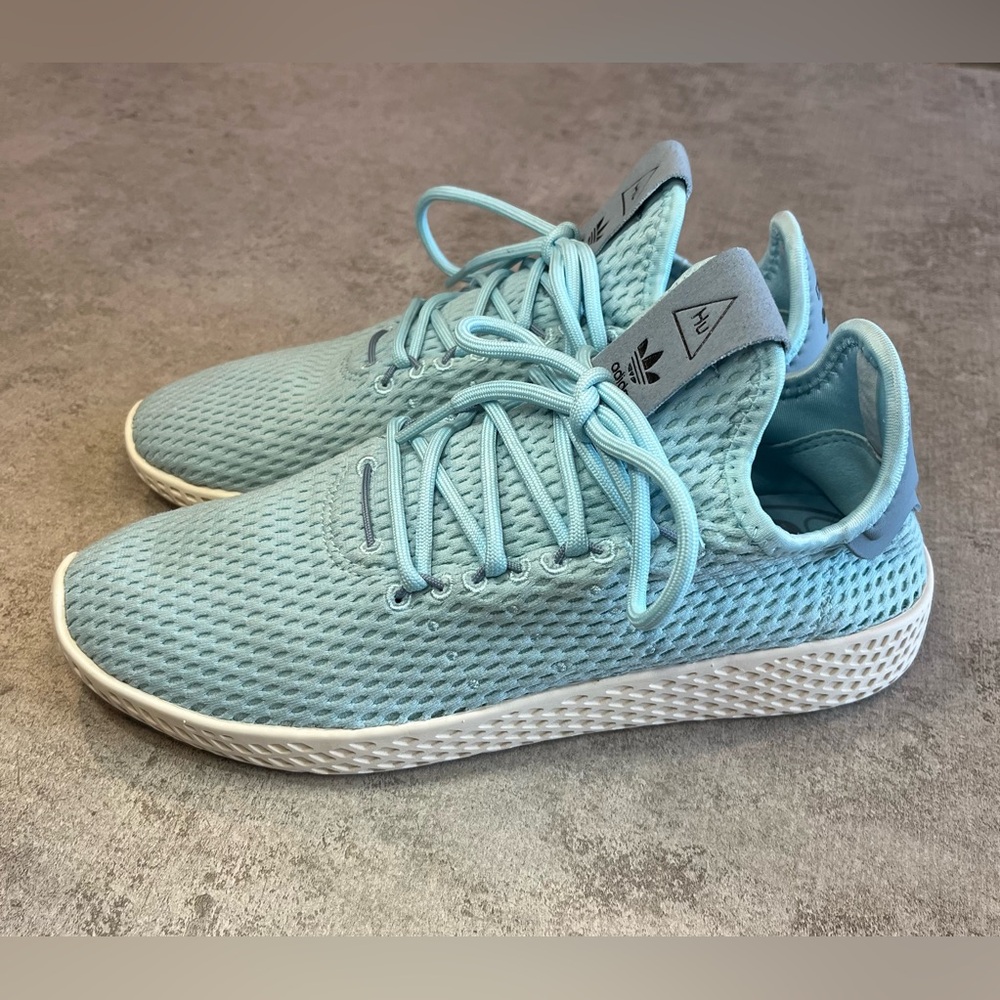 Adidas Pharrell Williams Tennis Hu “Icey Blue” Edition Women’s Shoes - Size 5.5